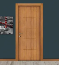 Abd Ceviz H Model Melamin Kapı