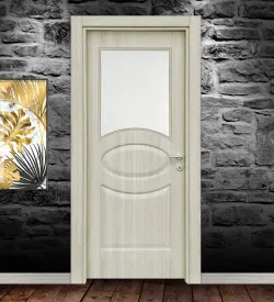Ado 331 White Teak Kompozit Iç Kapı