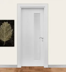 Ado Cedrus Serisi 7011 Camlı Beyaz Kompozit Kapı