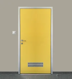 Alüminyum Kasalı 3146 Laminat Hastane Kapısı