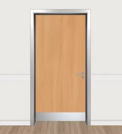Constance Beech Ahşap Desenli Alüminyum Kasalı Kapı