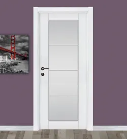 Likya Camlı Ve Çıtalı Melamin Oda Kapısı