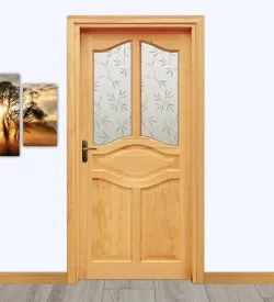 Model 103 Camlı Masif Oda Kapısı